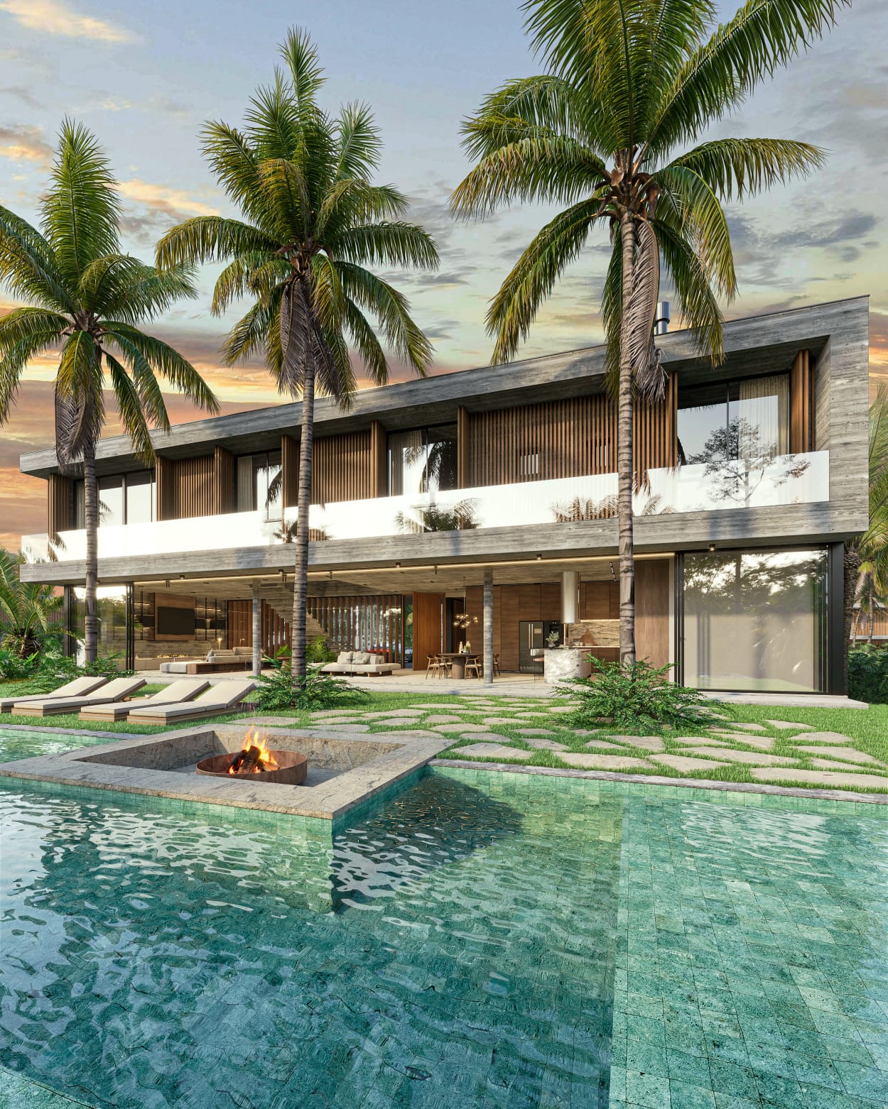 Residência BAUEN REALTY em meio à natureza